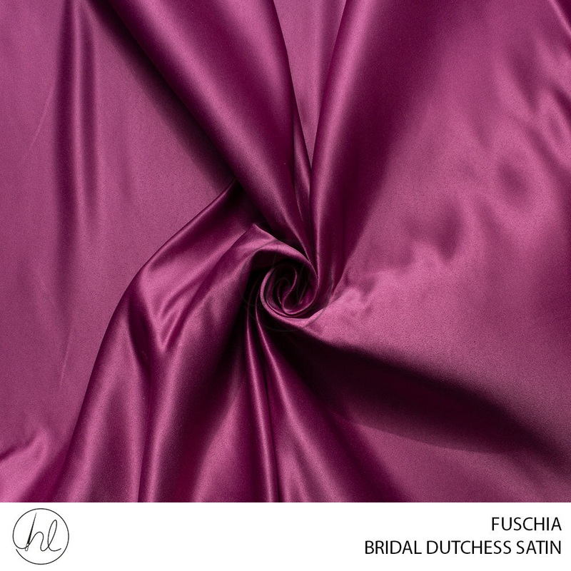 Bridal Dutchess Satin 53 Fuschia 150cm Per M