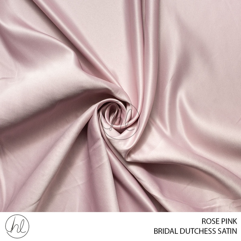 Bridal Dutchess Satin 55 Rose Pink 150cm Per M