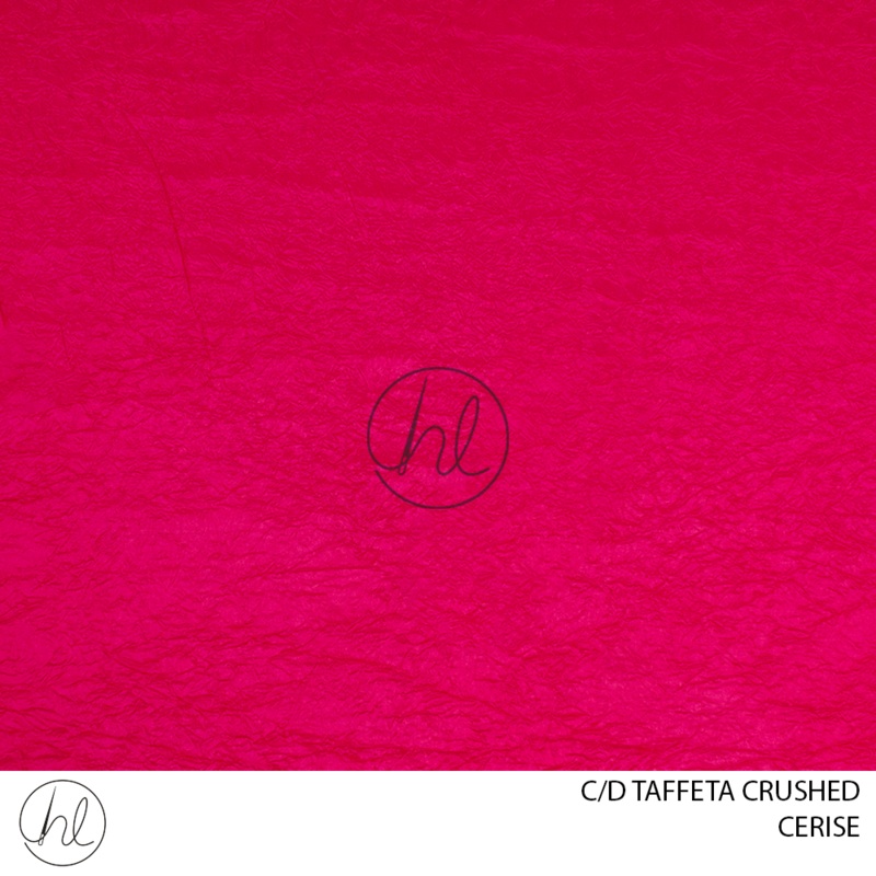 C/D Crushed Taffeta CP 280cm Cerise