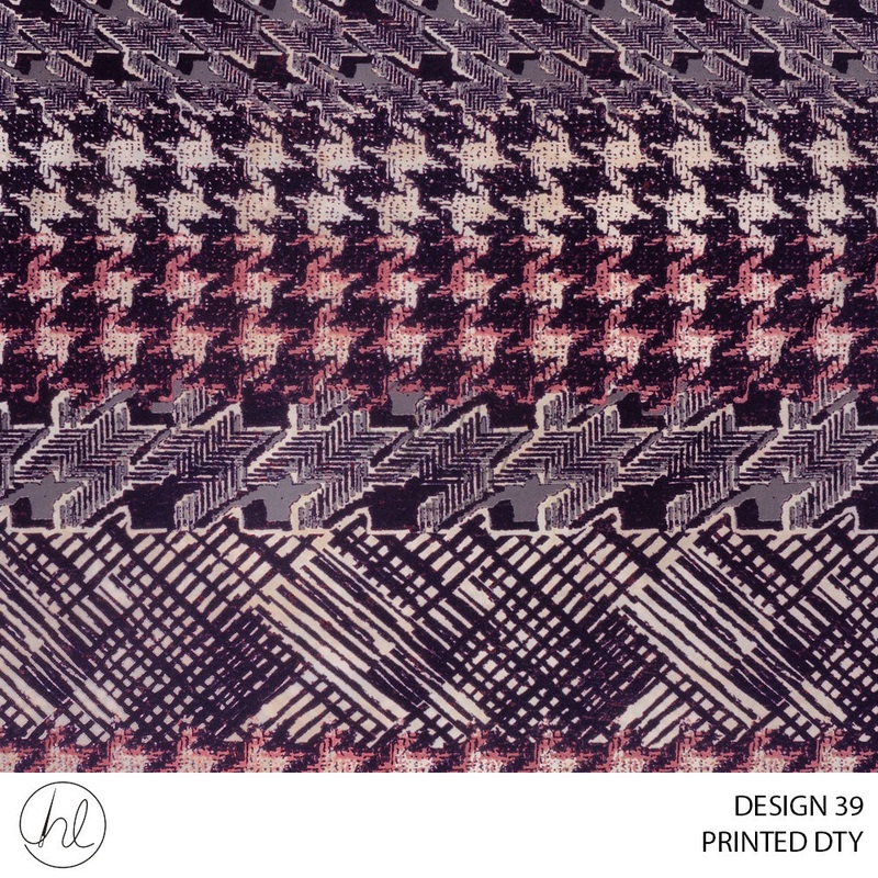 DTY Printed 51 Multi Design 39 150cm Per M
