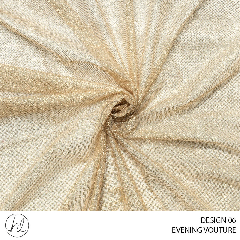Evening Couture 51 Gold Design 06 150cm Per M