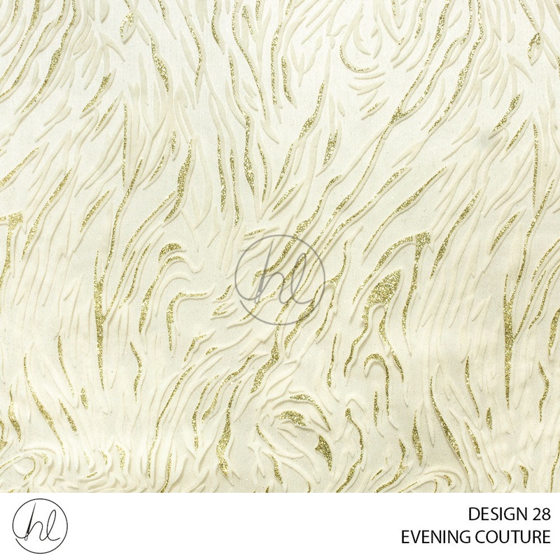 Evening Couture 51 Off White Design 28 150cm Per M