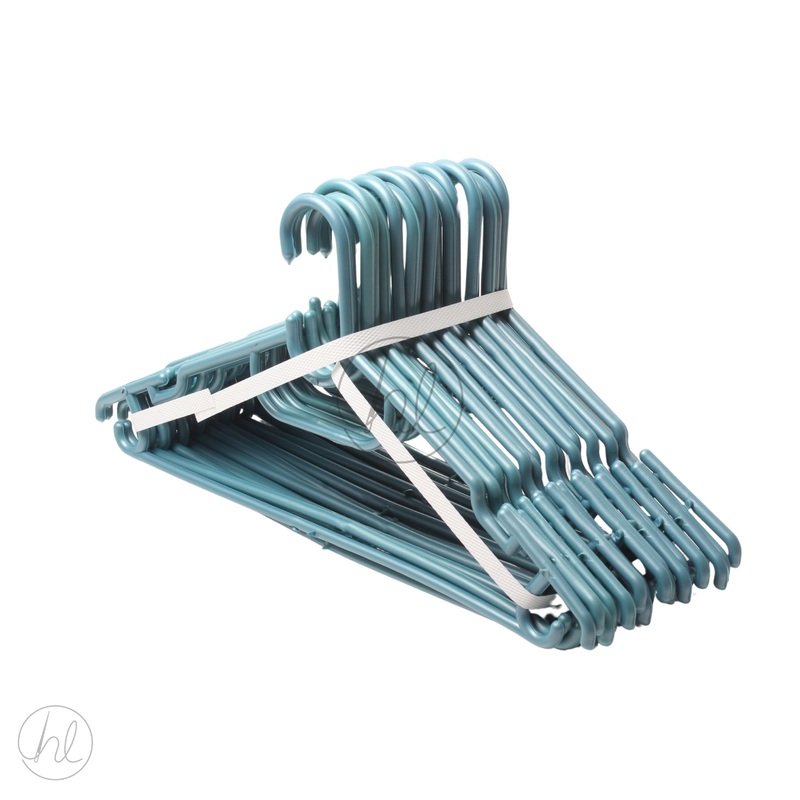 HANGERS - 20PC LARGE TEAL FREE