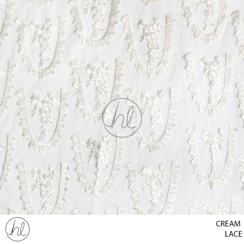 Lace 51 Cream Design 01 140cm Per M