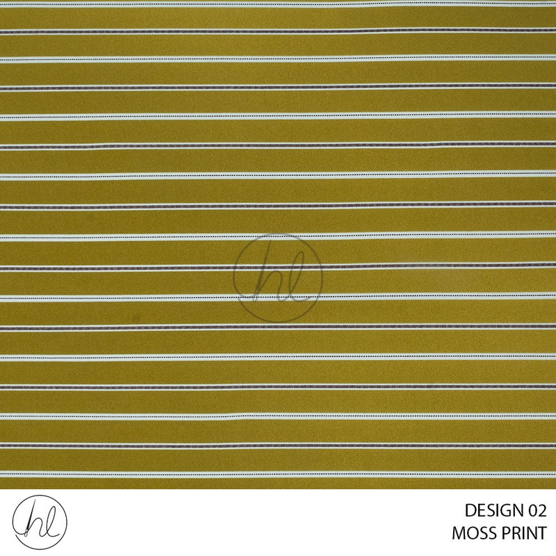Moss Print 51 Khaki Design 02 150cm Per M