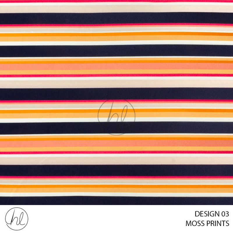 Moss Print 51 Multi Design 03 150cm Per M