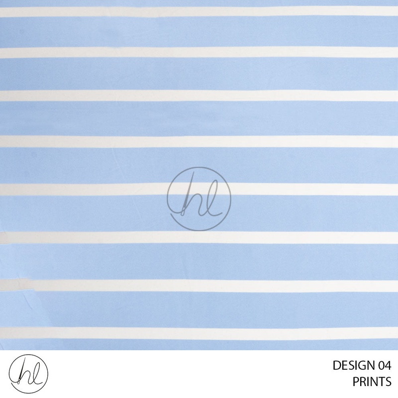 Print 51 Baby Blue Design 04 150cm Per M