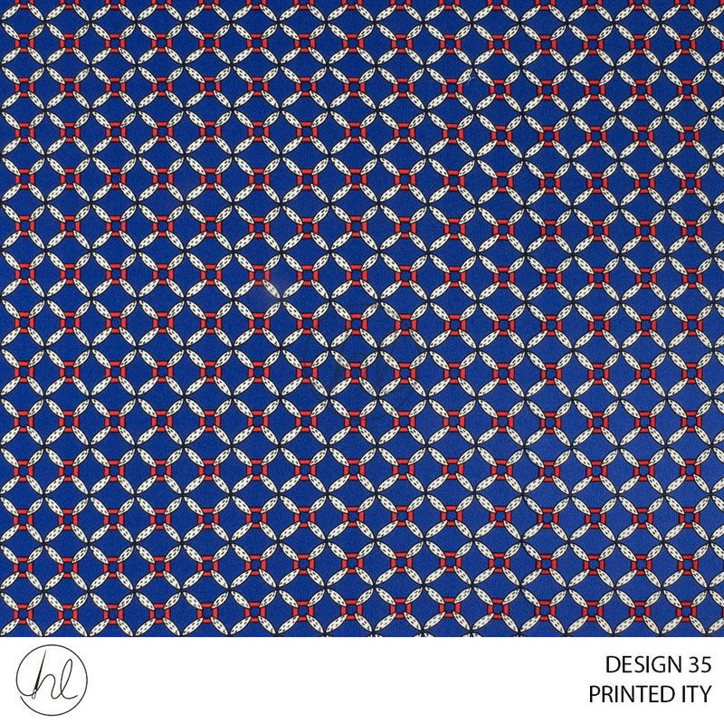 Printed ITY 51 Royal Design 35 150cm Per M
