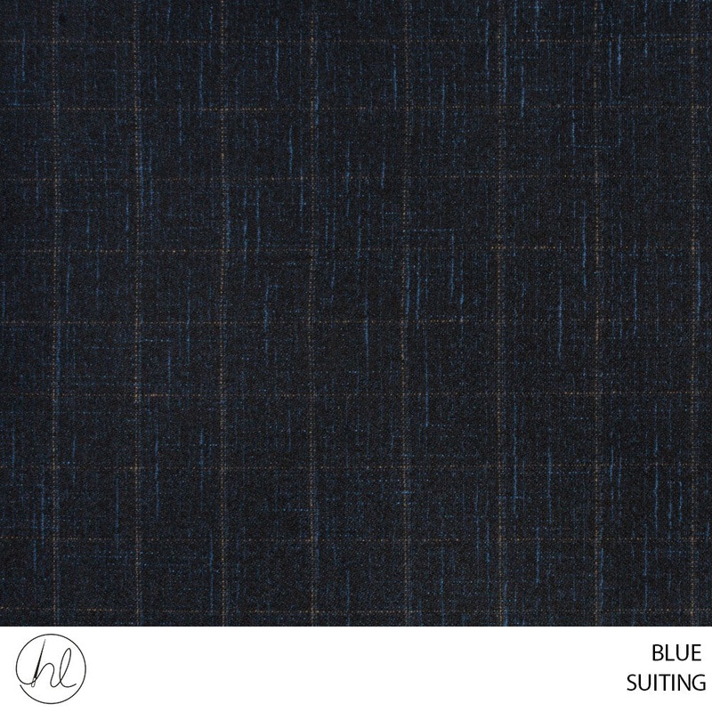 Suiting 51 Blue 150cm Per M