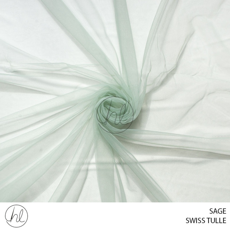 Swiss Tulle 53 Sage 3M  Per M