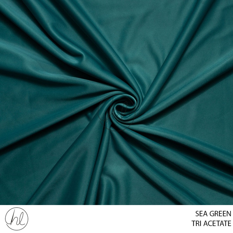 Tri Acetate 275 Sea Green 150cm Per M