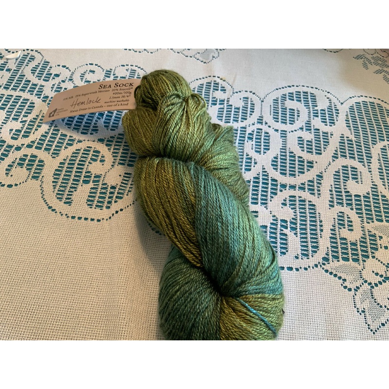 Hand Maiden Fine Yarn Sea Sock Hand Dyed