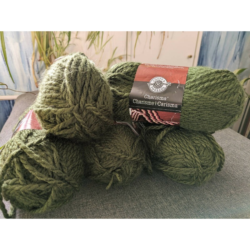 Loops & Threads Charisma, Forest - 500g/17.6oz - 500m/545yd
