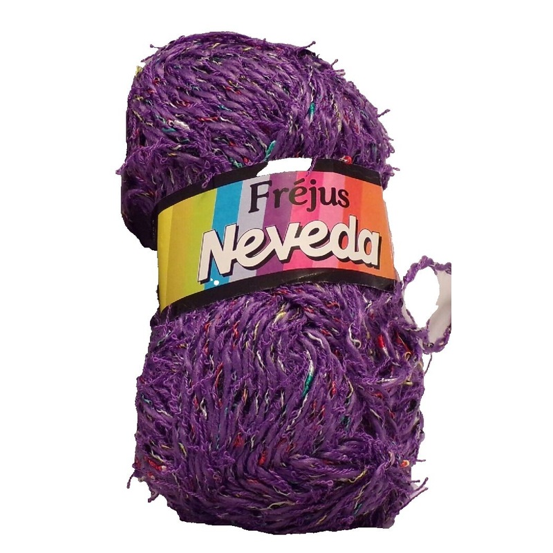 Neveda 'Frejus' Purple; Vintage; 1 Full Skein