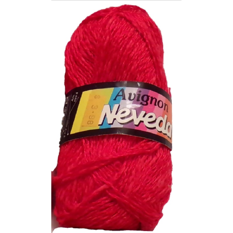 Avignon Neveda White Sport Weight Yarn Vintage Lot of 8 skeins