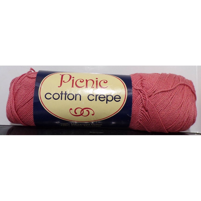 Brunswick 'Picnic Cotton Crepe'; Mauve; Vintage; 1 Full Skein
