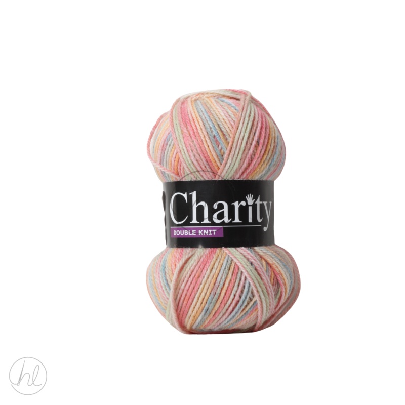 Charity Pullskein Double Knit 100G RIVER ROCKS 249