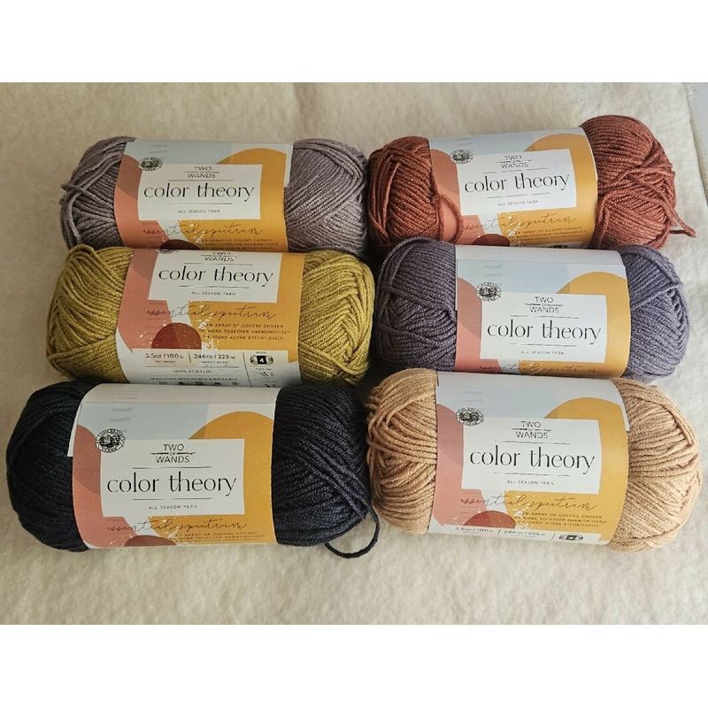 Color Theory Yarns -- Southwestern color palette