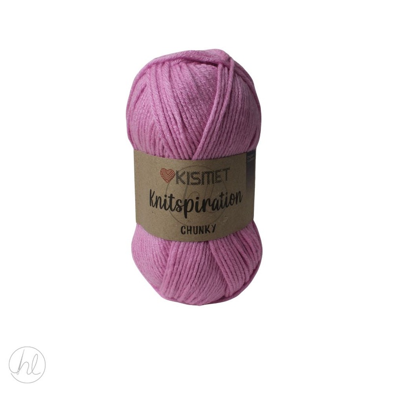 KNITSPIRATION CHUNKY 100G PETAL PINK FREE