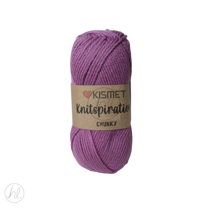 KNITSPIRATION CHUNKY 100G PLUM FREE