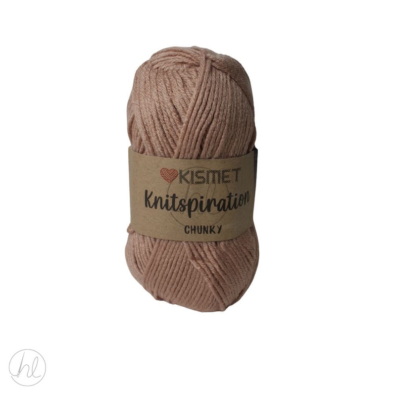 KNITSPIRATION CHUNKY 100G TAUPE FREE