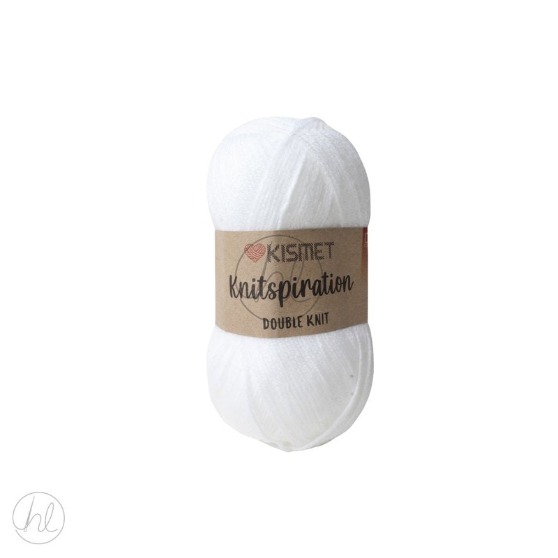 KNITSPIRATION DOUBLE KNIT 100G WHITE FREE