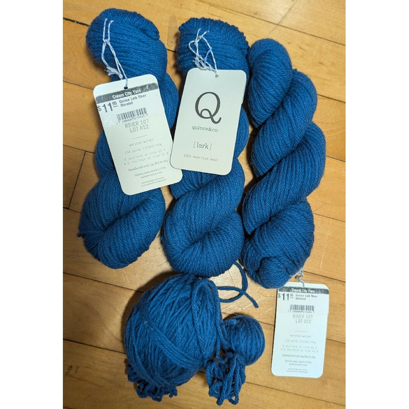 Quince Lark Worsted Weight Wool Yarn