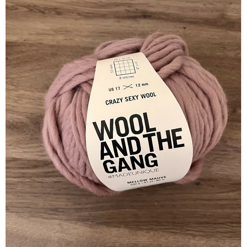 Wool and the Gang Full Skein Crazy Sexy Wool