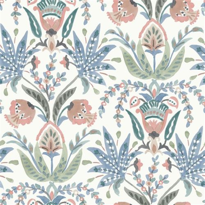 MN1912 - Mediterranean Wallpaper - Seaside Jacobean