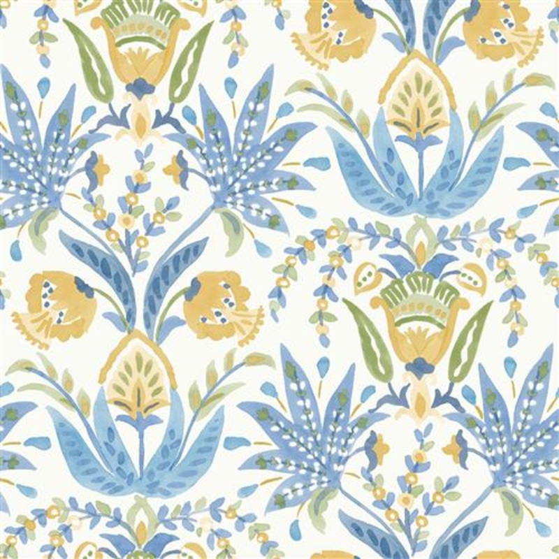 MN1913 - Mediterranean Wallpaper - Seaside Jacobean