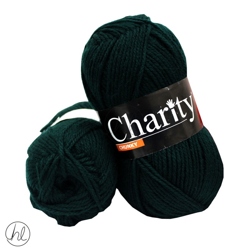 CHARITY CHUNKY 100G BOTTLE GREEN