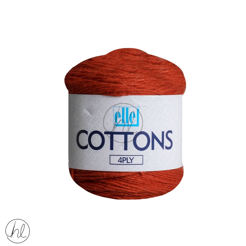 ELLE COTTONS 4PLY BRICK 50G