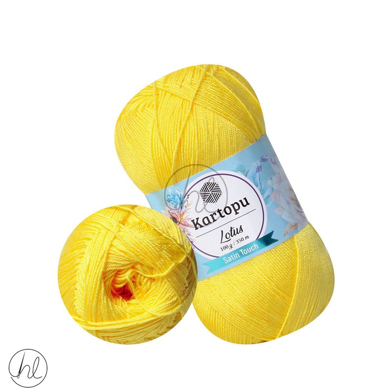 KARTOPU LOTUS 100G YELLOW 323