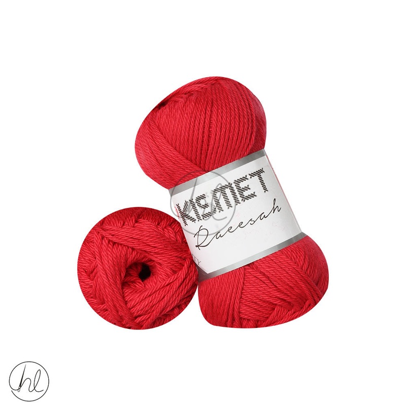 RAEESAH 100% PURE COTTON CHERRY 28 50G
