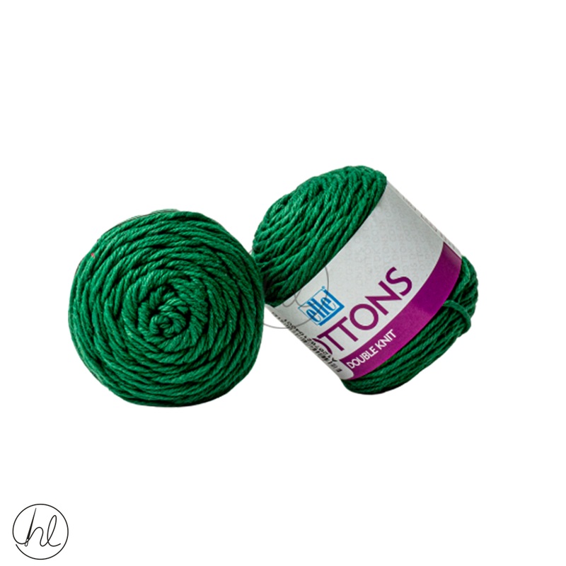 ELLE COTTON DK 50G  GREEN