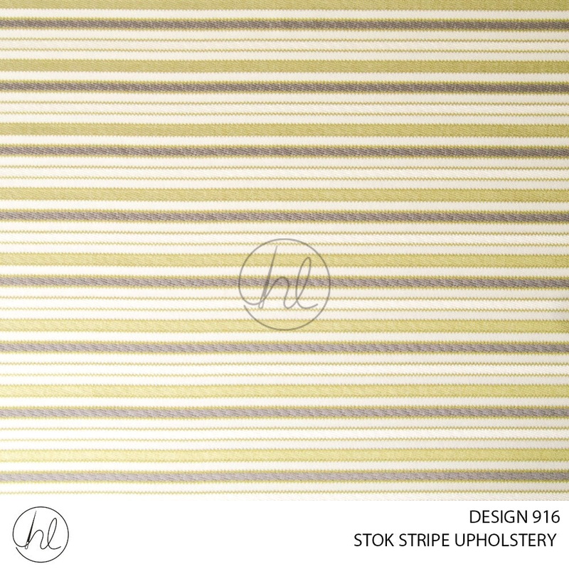 UPHOLSTERY STOK STRIPE L/GREEN ROLL ROLL 001