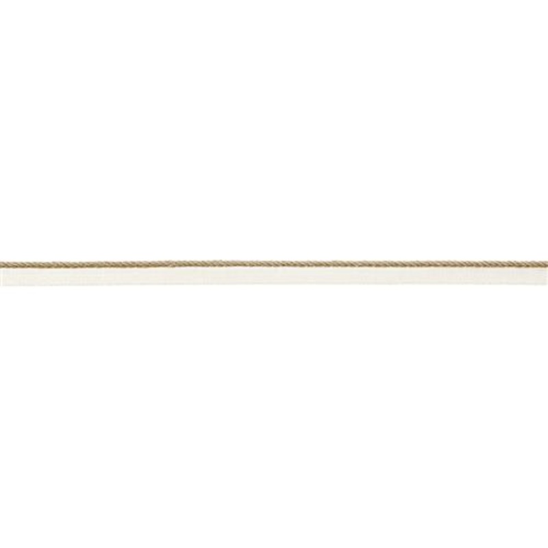 1/4" Cord With Lip  -  Mini - Parchment