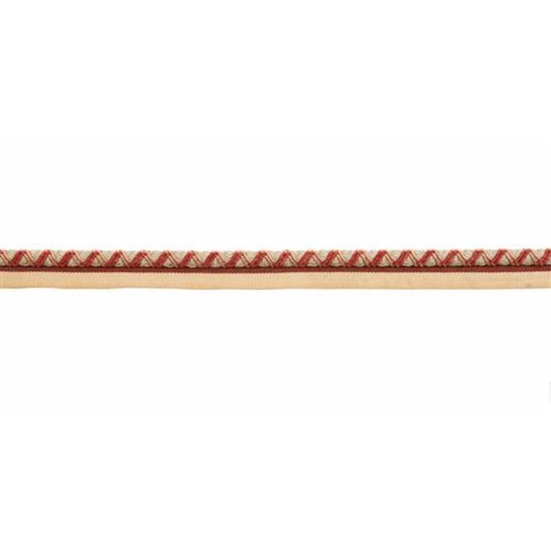 3/8" Cord With Lip - Milnor - Coral