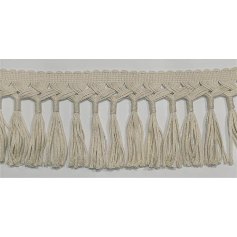 9 1/2" Wide Braided Tassel - Slf900 - 01 Snow