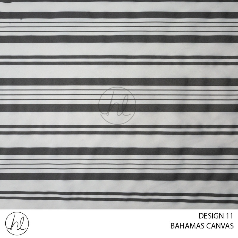 BAHAMAS CANVAS 275 DESIGN 11 WHITE 150CM WIDE PER M