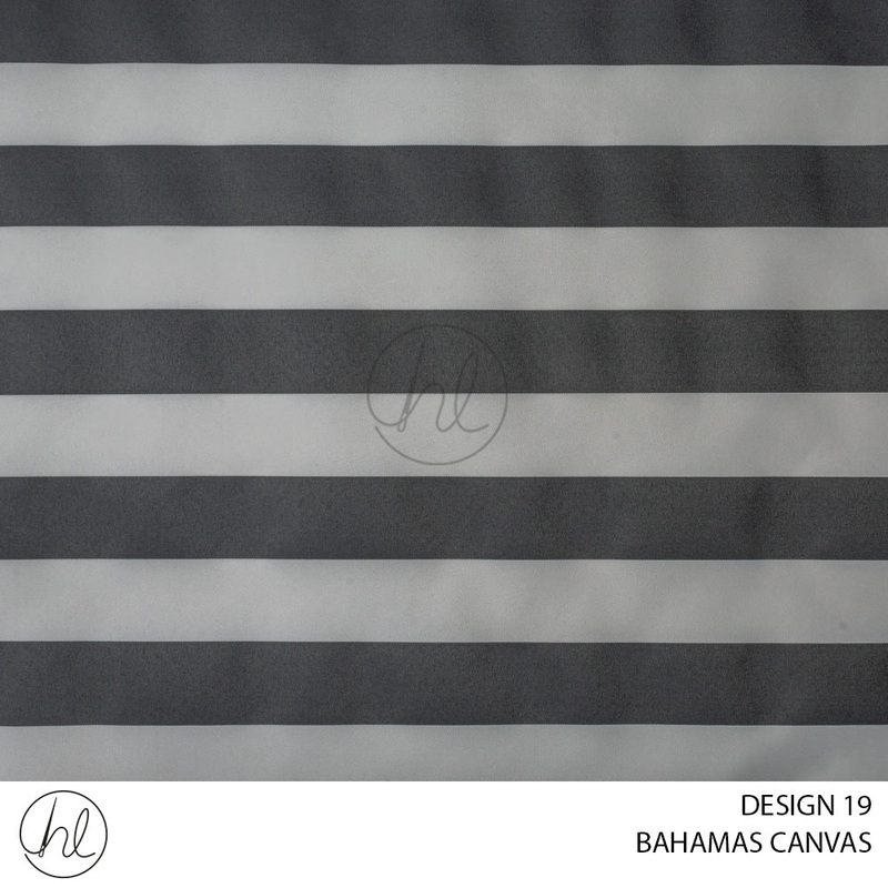 BAHAMAS CANVAS 275 DESIGN 19 WHITE/GREY 150CM WIDE PER M
