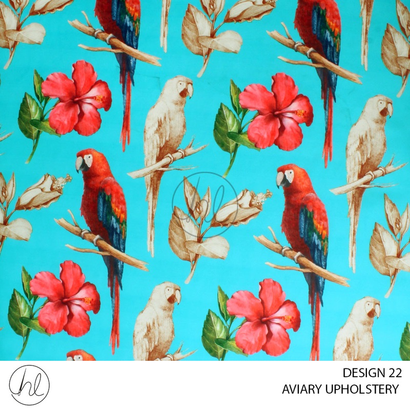 C/D Upholstery Aviary 2 Blue
