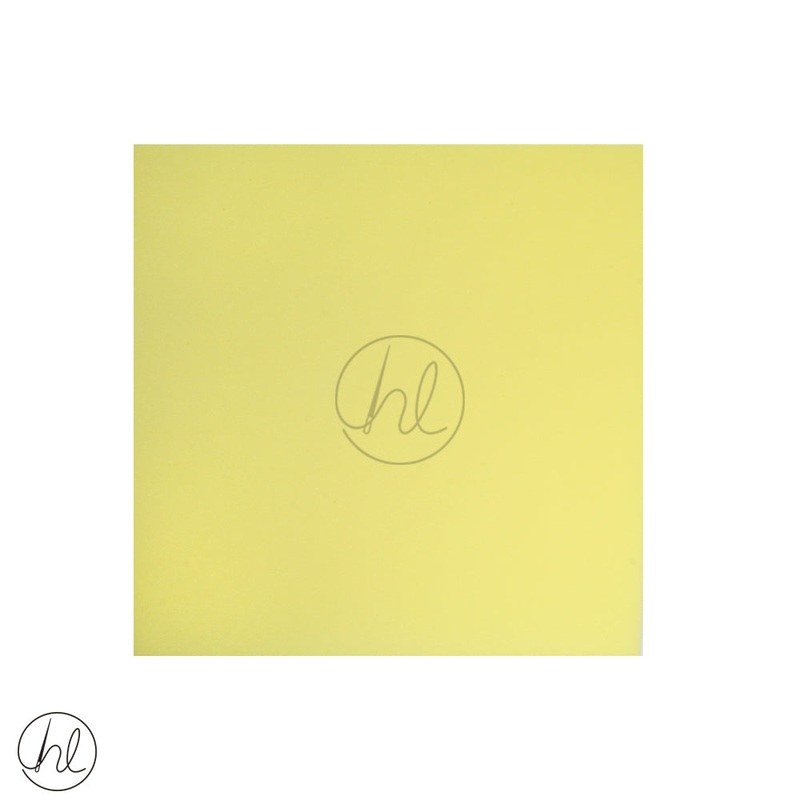 FOAM 834 60X60X46MM YELLOW MIDDLE DENSITY
