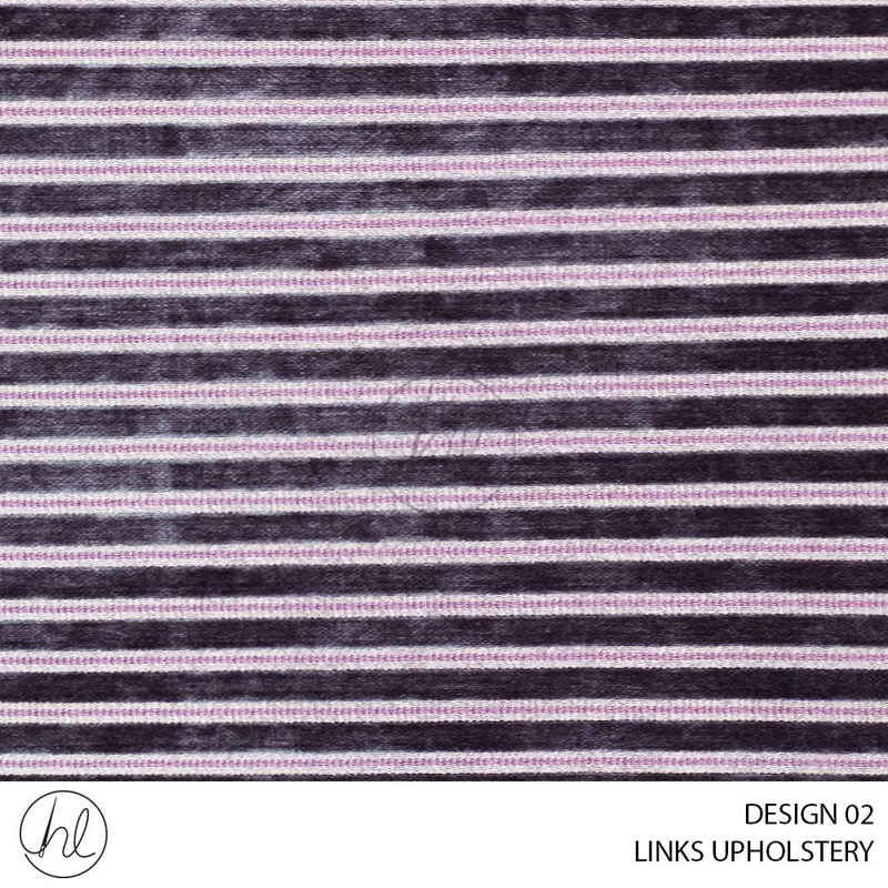 LINKS UPHOLSTERY DESIGN 02 140CM PER M INDIGO