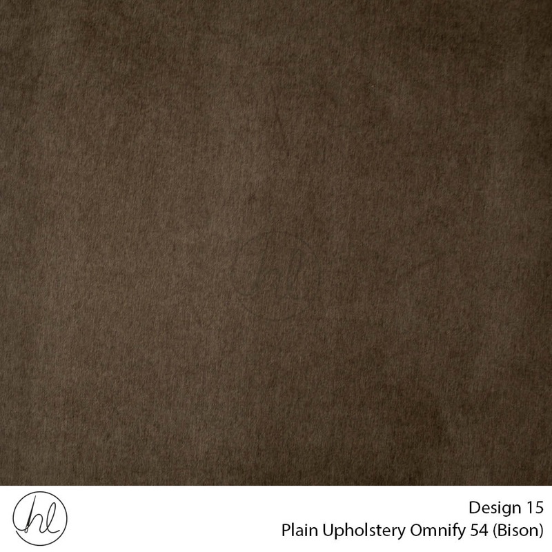 Omnify Plain Upholstery 54 Design 15 Bison 140cm Wide Per m