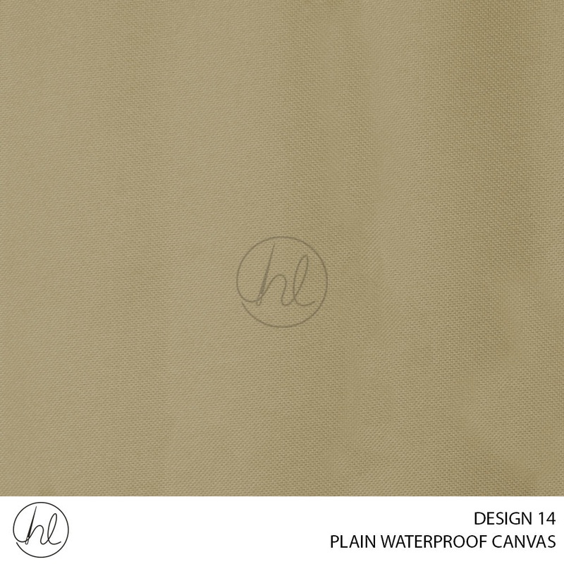 PLAIN PVC CANVAS DESIGN 14 150CM PER M TAUPE