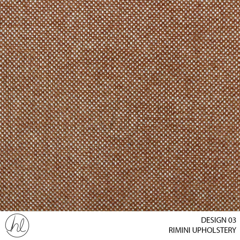 RIMINI UPHOLSTERY DESIGN 03 140CM PER M ORANGE