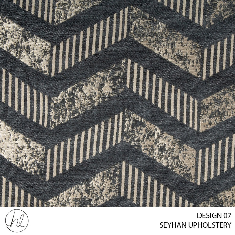 SEYHAN UPHOLSTERY DESIGN 07 GREY 140CM PER M