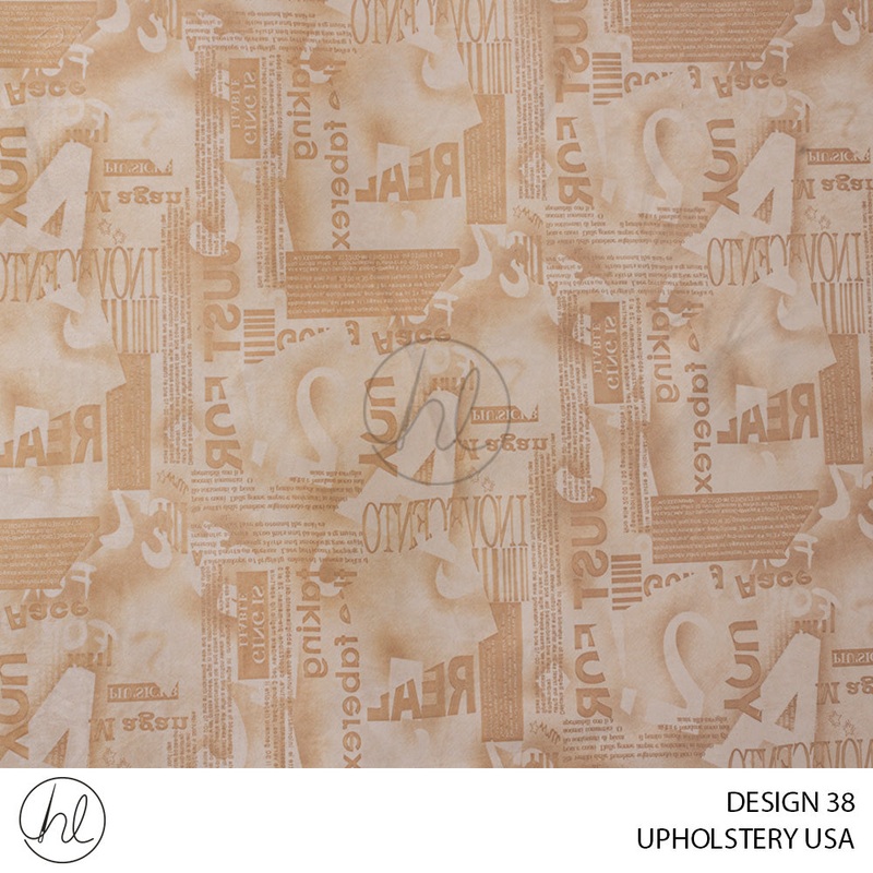 UPHOLSTERY USA 51 DESIGN 38 LIGHT BEIGE 140CM WIDEBUY 20M OR MORE AT R39.99 PER M