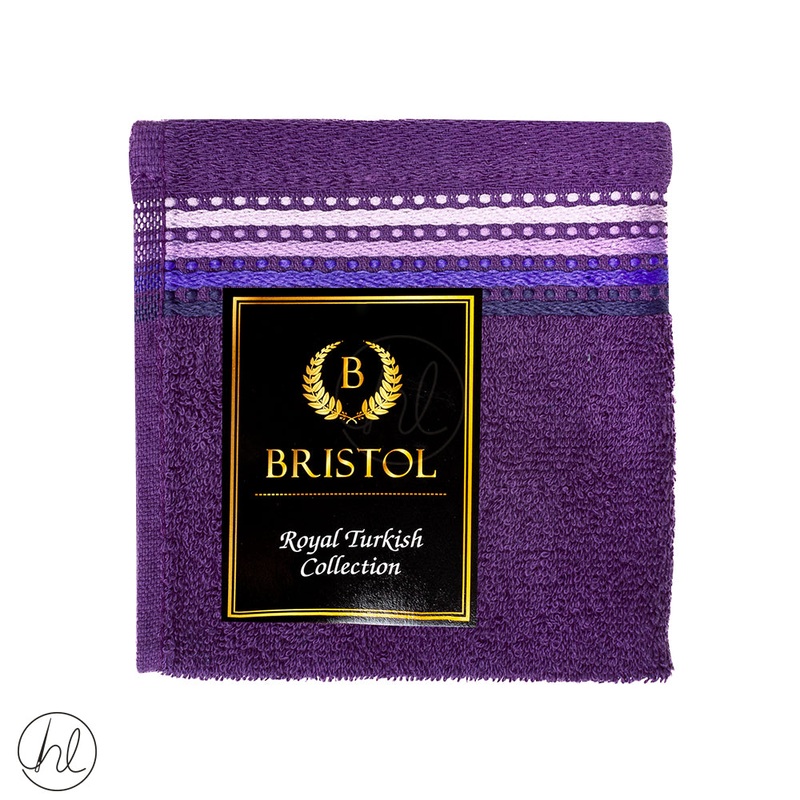 Bristol Royal Turkish Face Cloth Purple 30X30cm